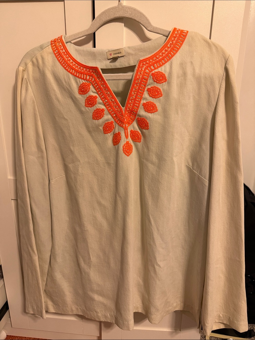 Cremieux Tencel Women’s Embroidered Tunic